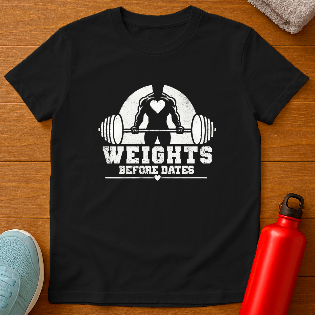 WEIGHTS BEFORE DATES T-Shirt