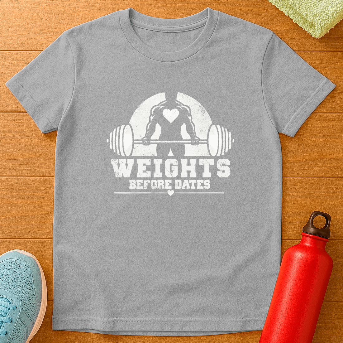 WEIGHTS BEFORE DATES T-Shirt