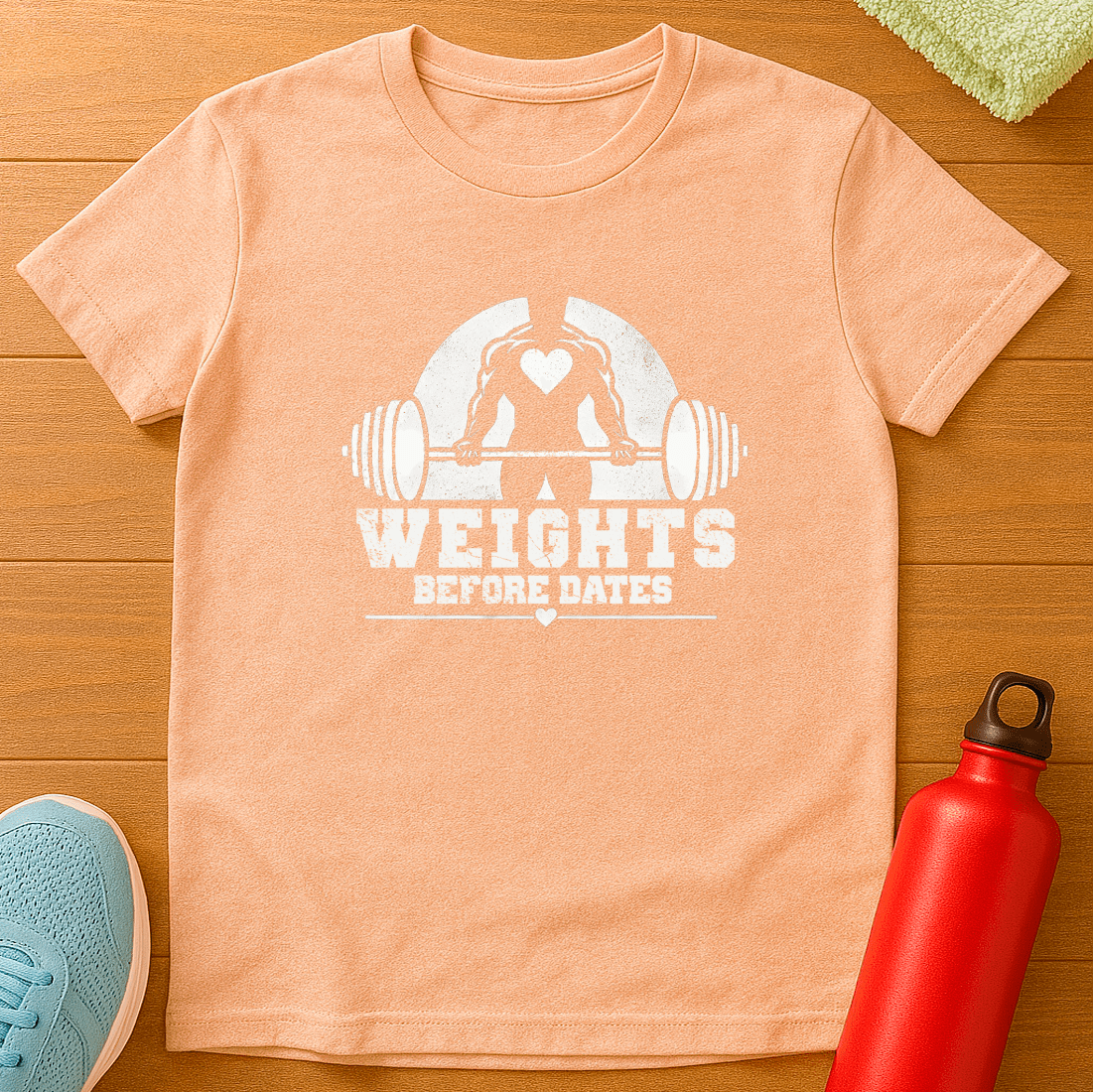 WEIGHTS BEFORE DATES T-Shirt