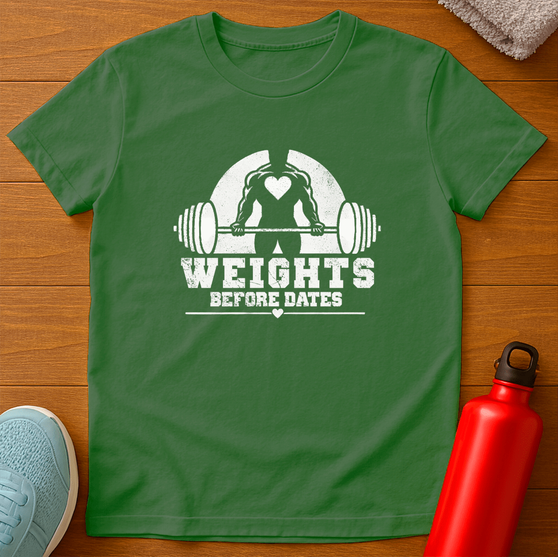 WEIGHTS BEFORE DATES T-Shirt
