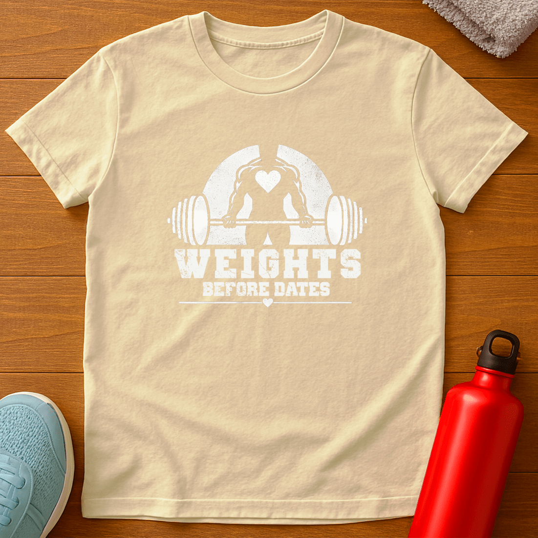WEIGHTS BEFORE DATES T-Shirt
