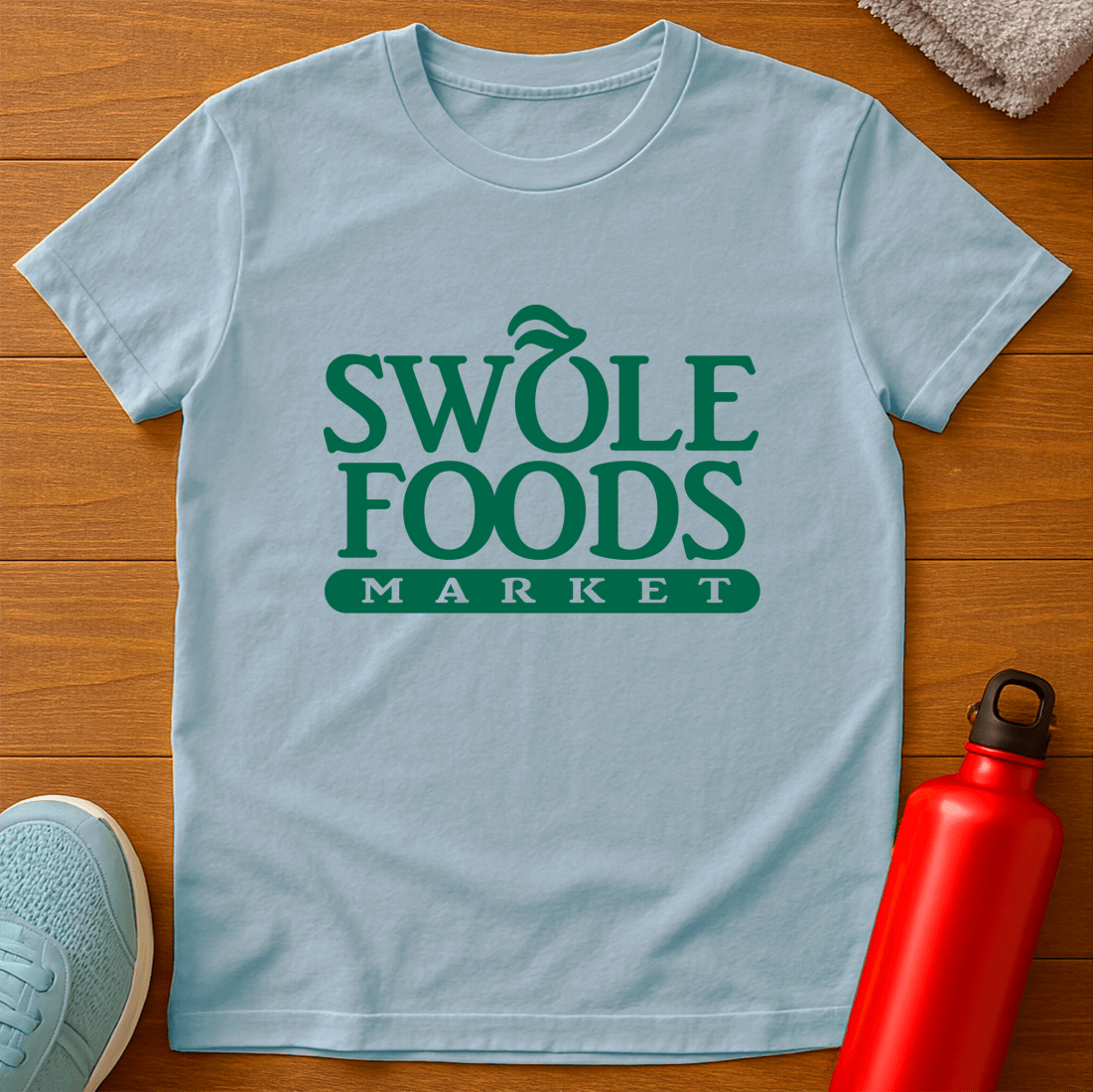 Swole Food Square T-Shirt