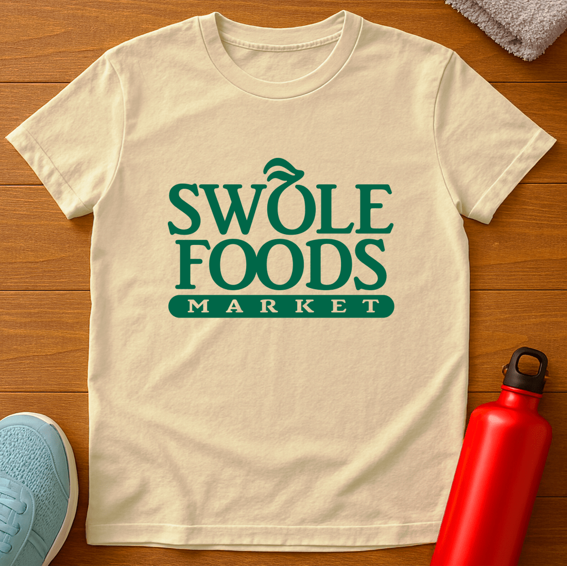Swole Food Square T-Shirt