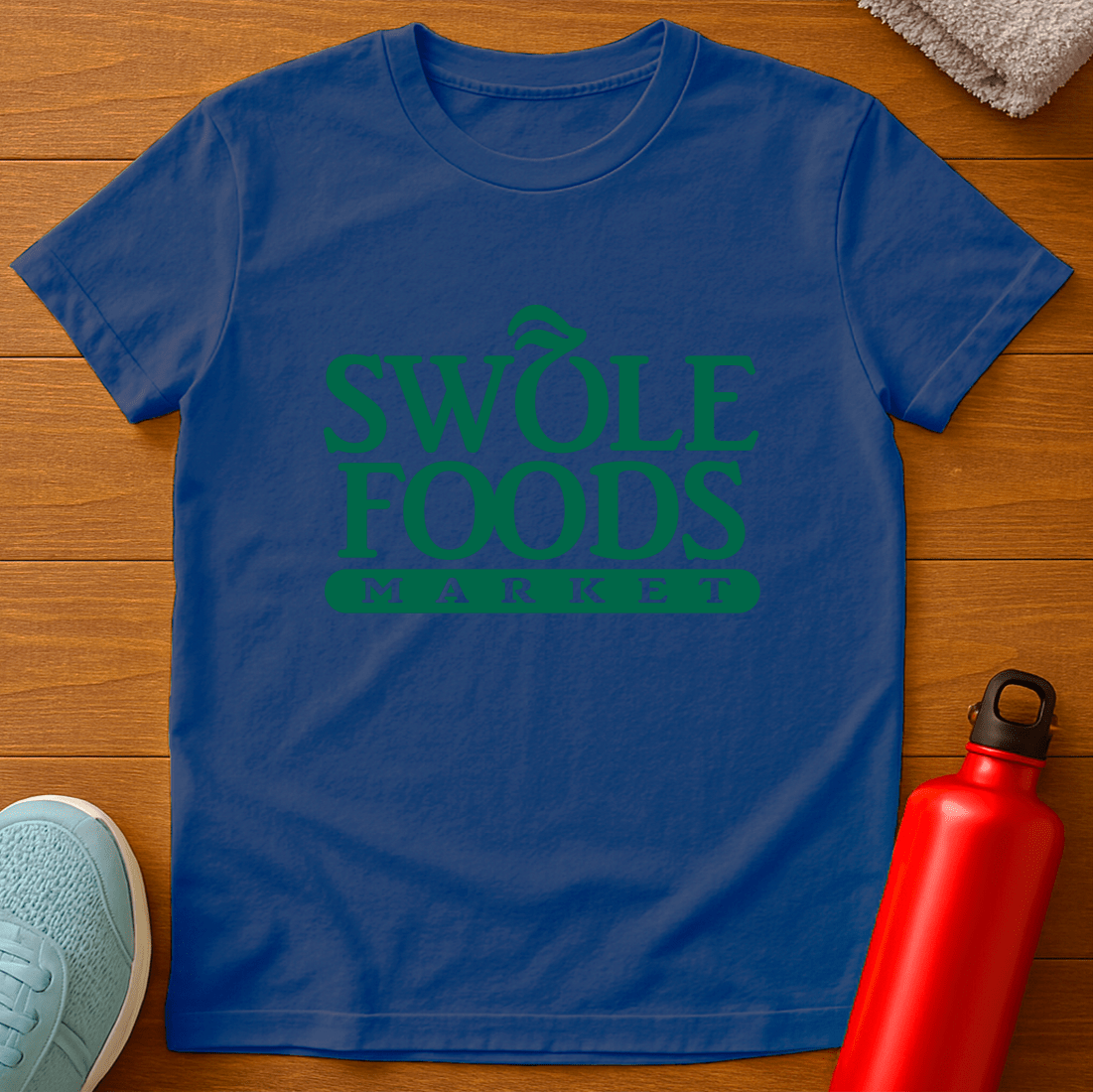 Swole Food Square T-Shirt