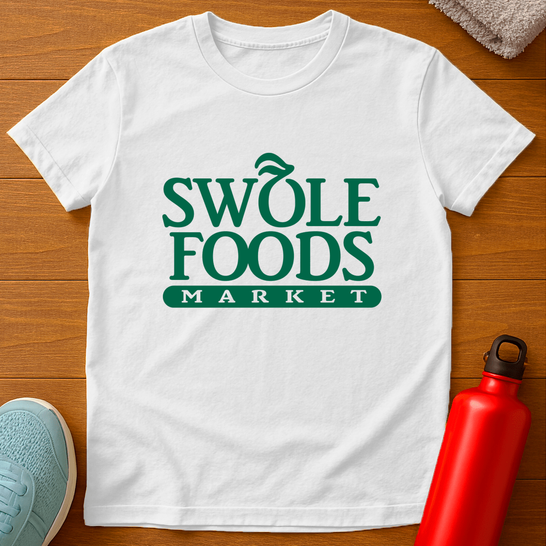 Swole Food Square T-Shirt