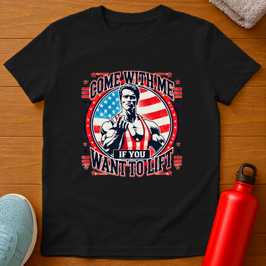 Arnie Come With Me T-Shirt