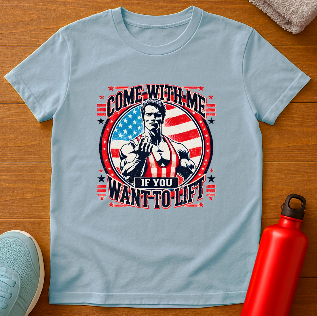 Arnie Come With Me T-Shirt