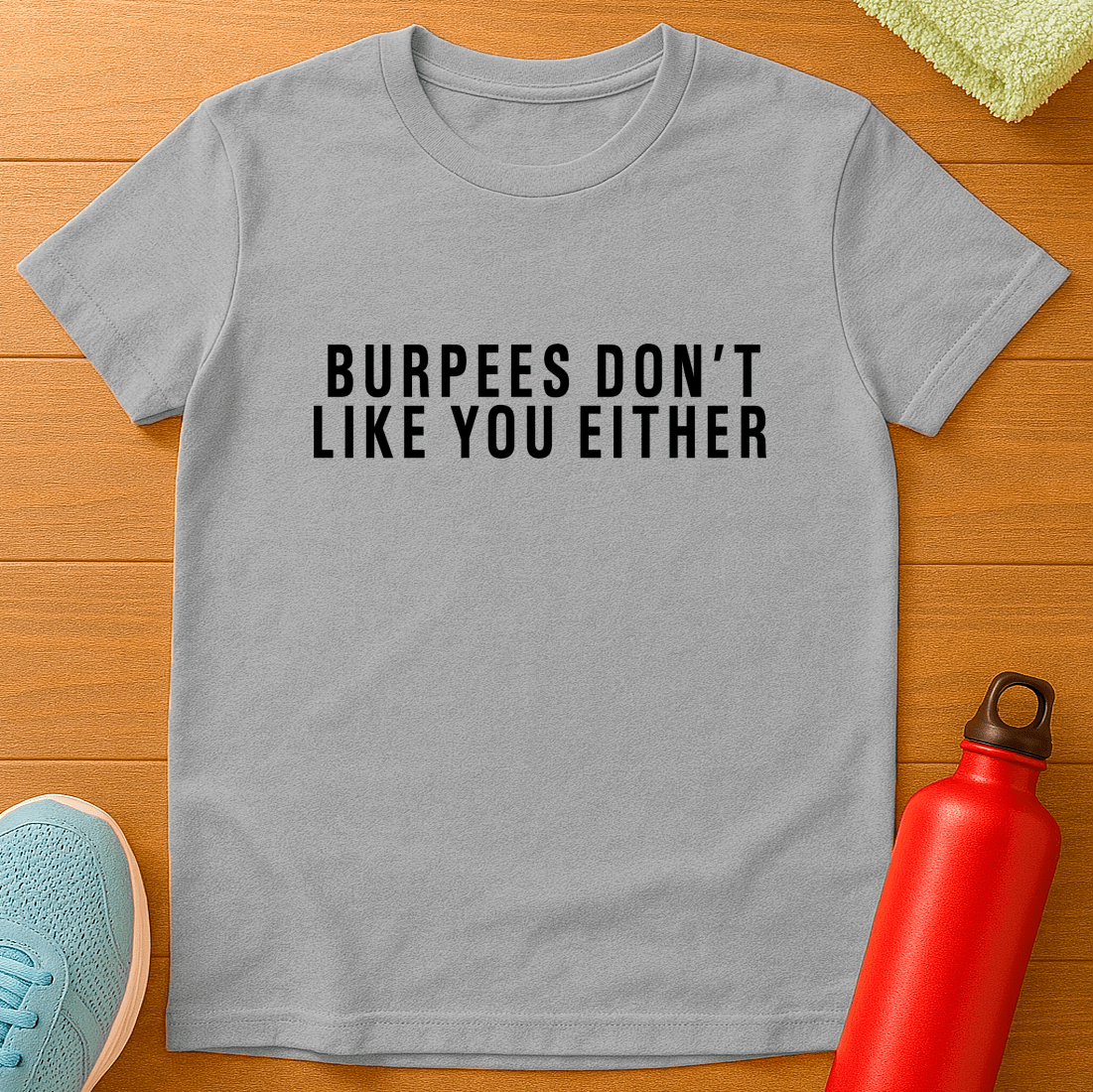 Burpees Don't Like You Either T-Shirt