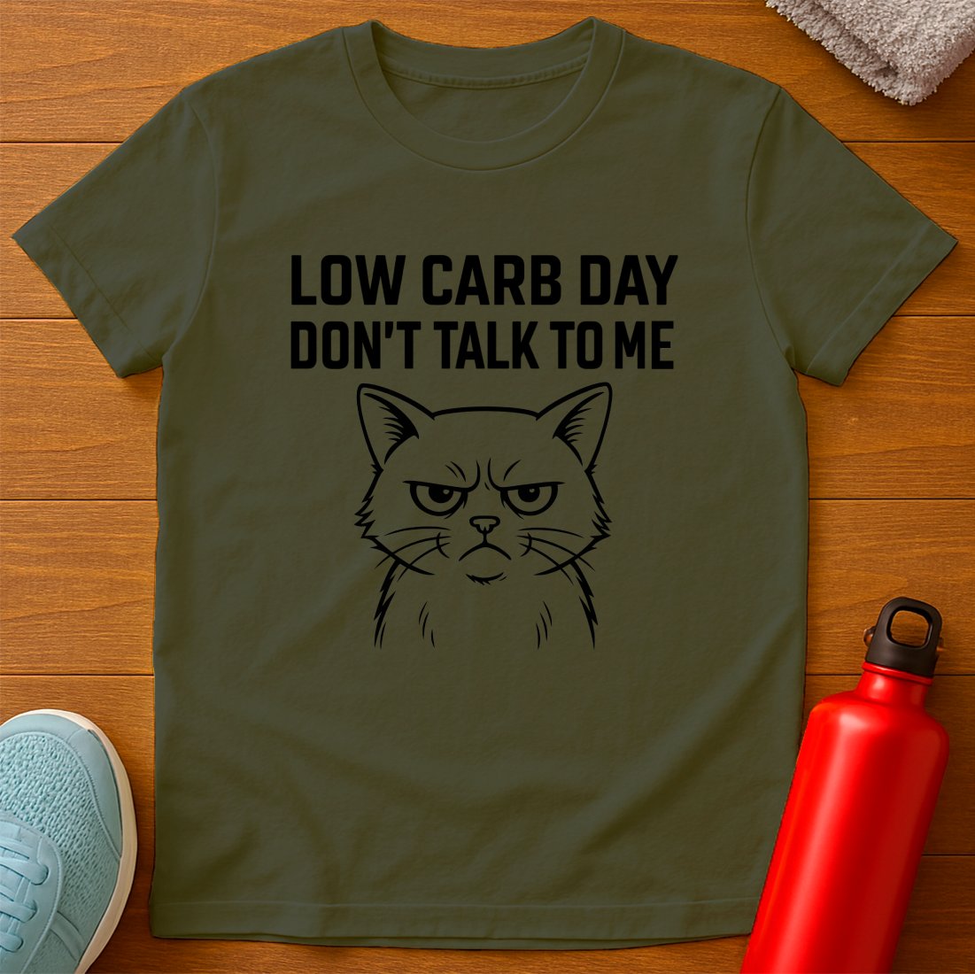 Angry No Carbs T-Shirt