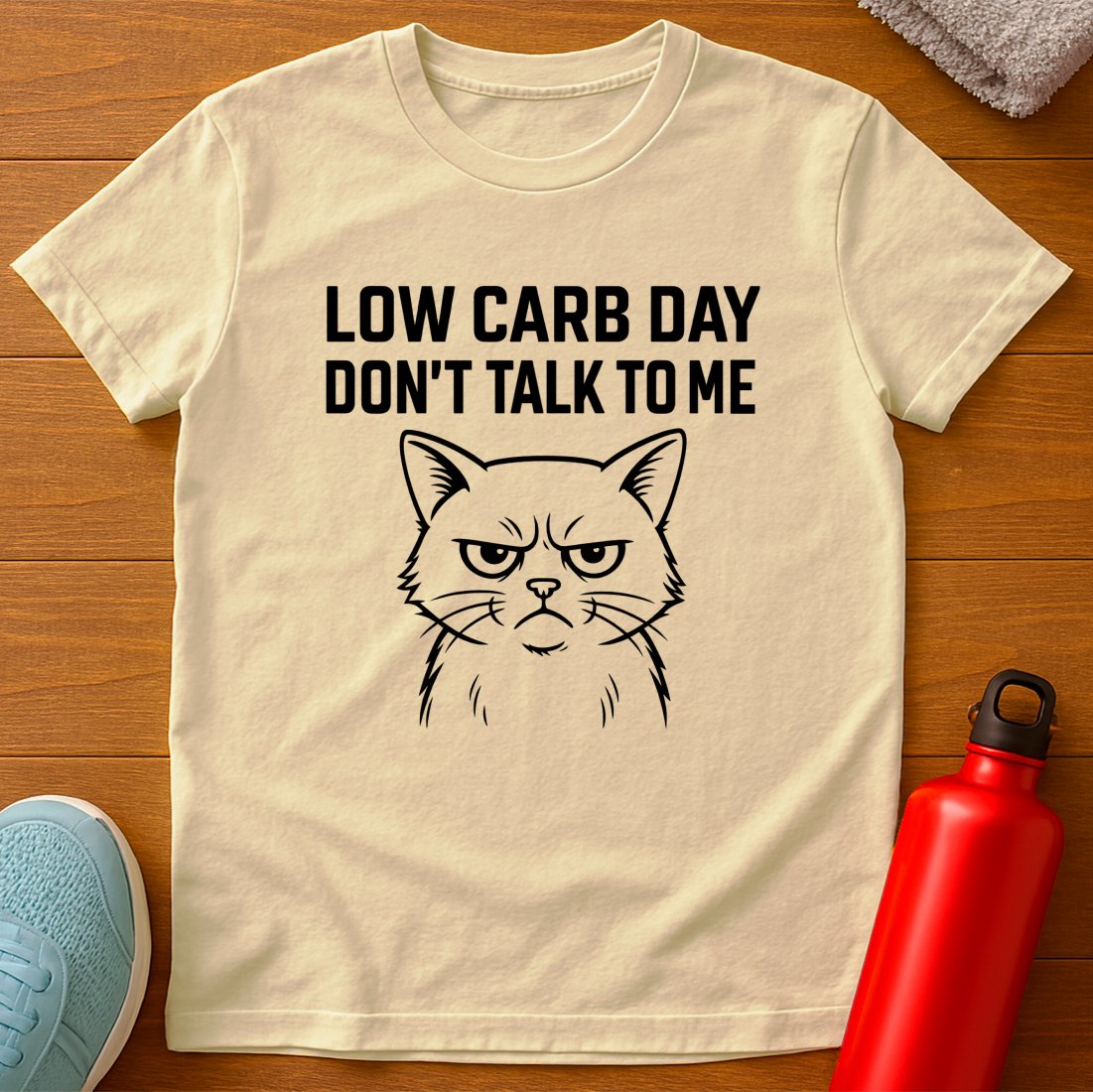 Angry No Carbs T-Shirt