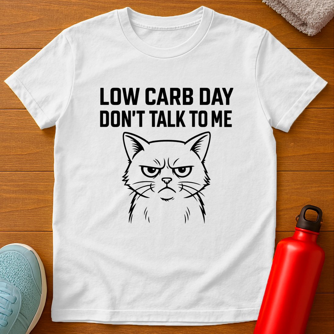Angry No Carbs T-Shirt