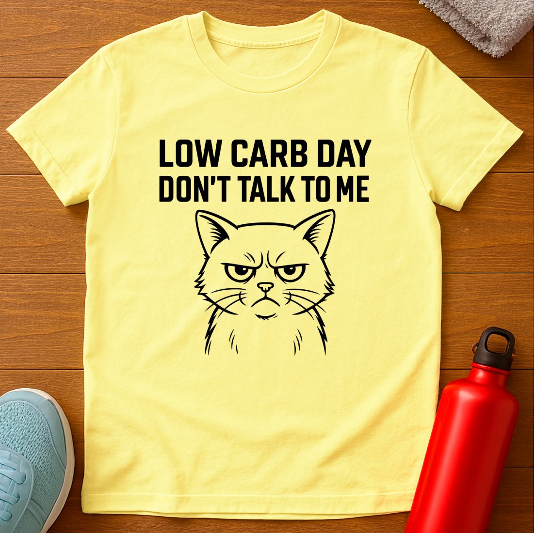 Angry No Carbs T-Shirt