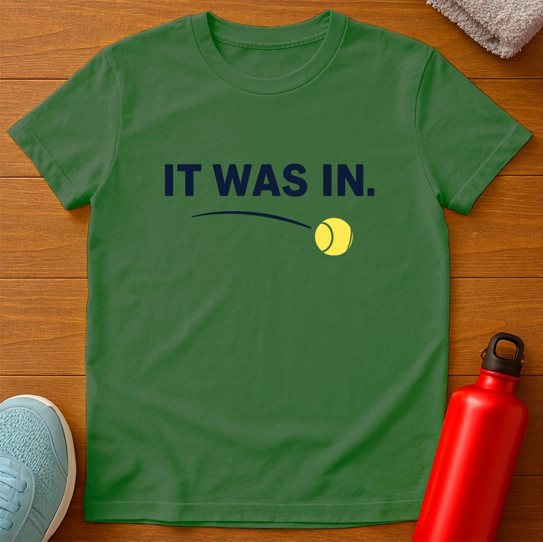 Ball In T-Shirt