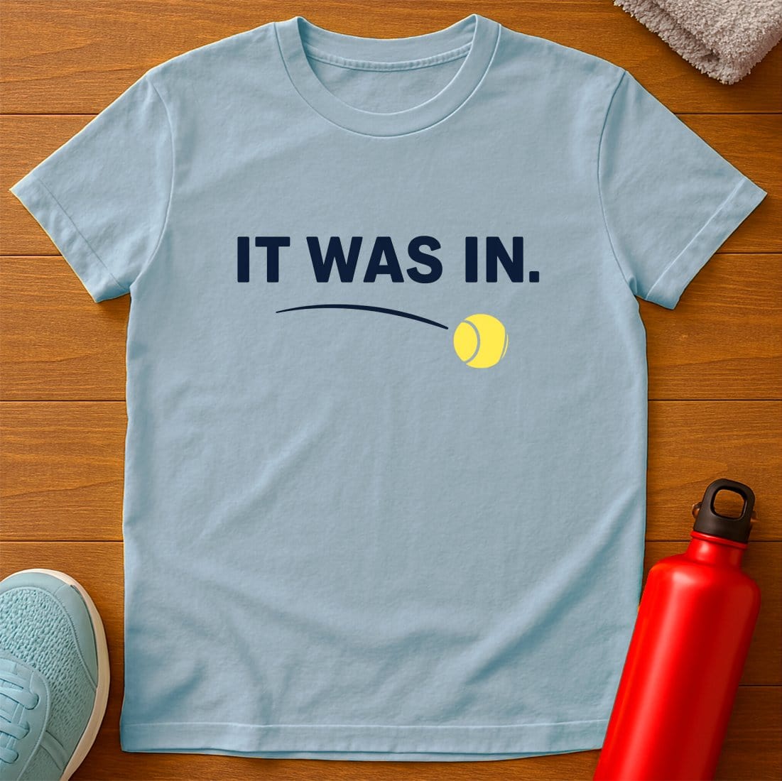 Ball In T-Shirt