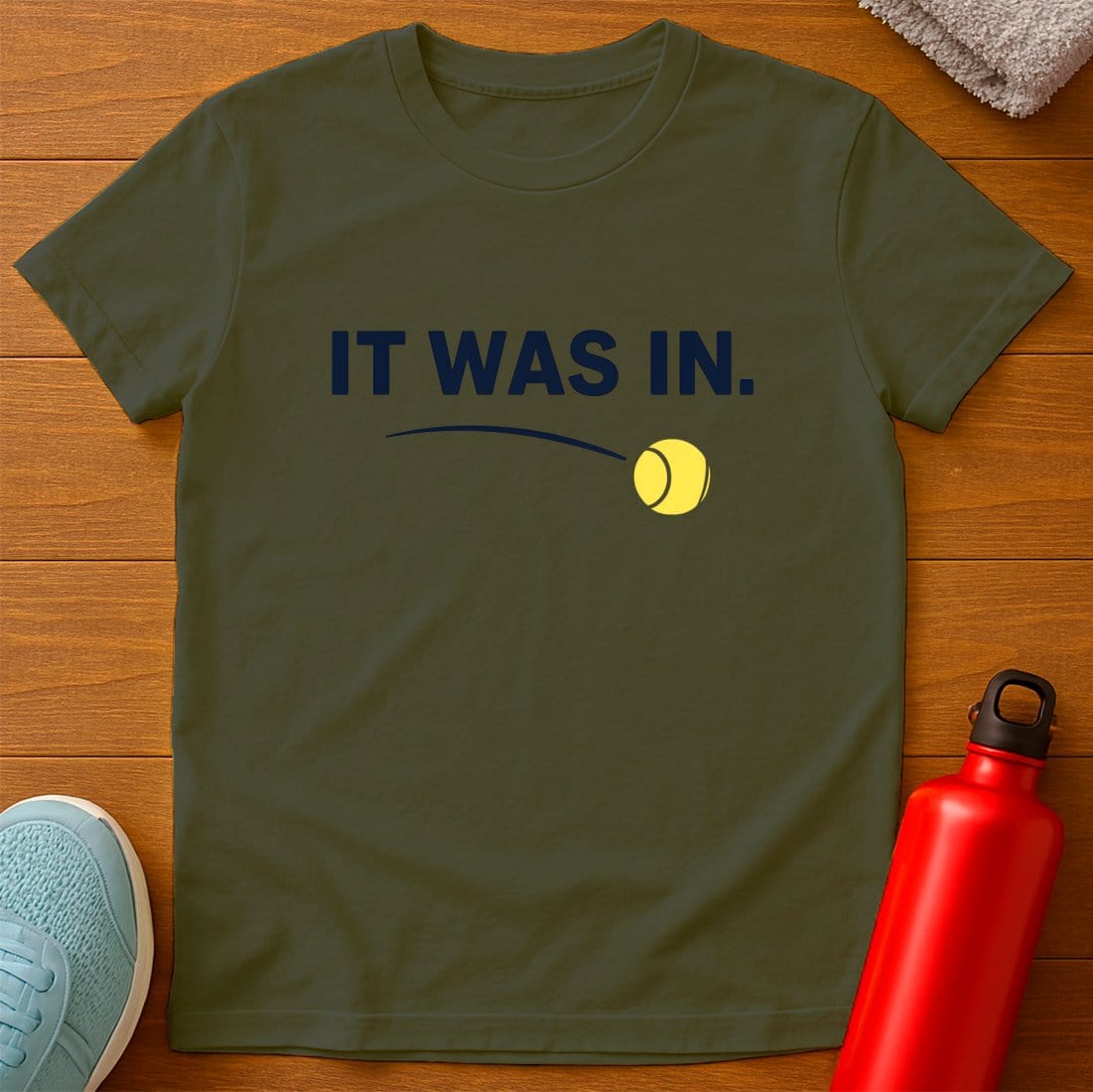 Ball In T-Shirt