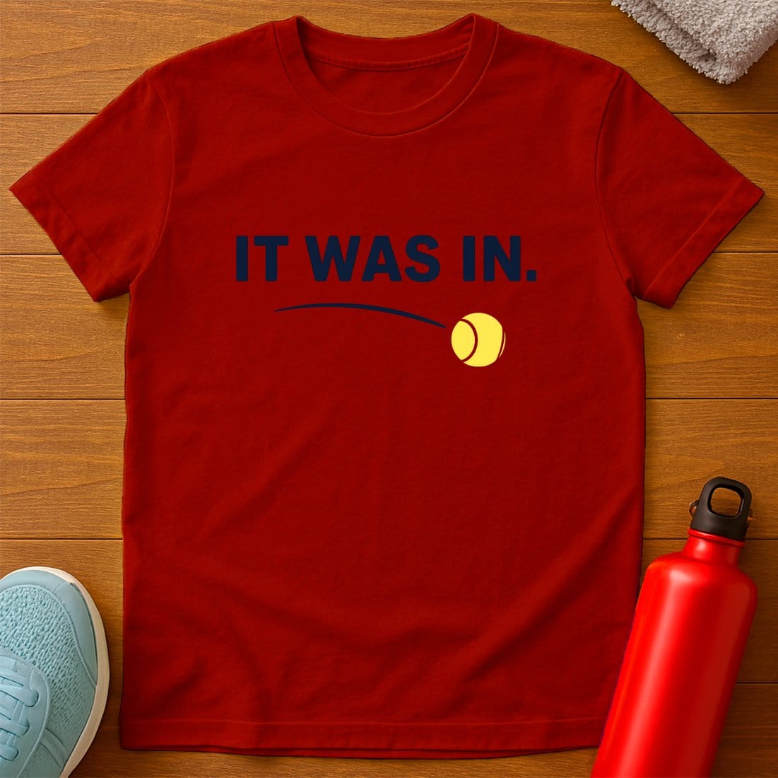 Ball In T-Shirt