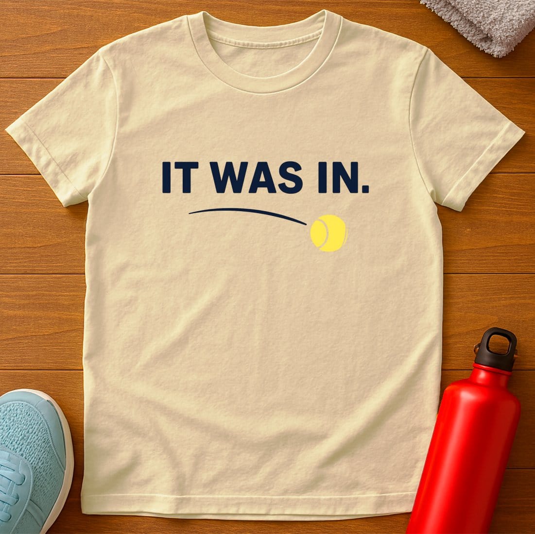 Ball In T-Shirt