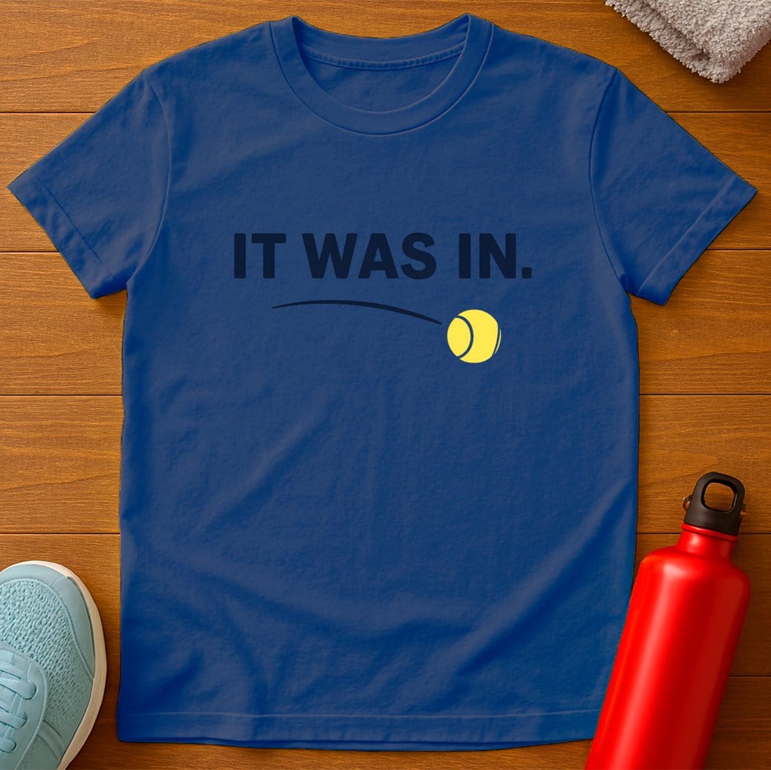 Ball In T-Shirt