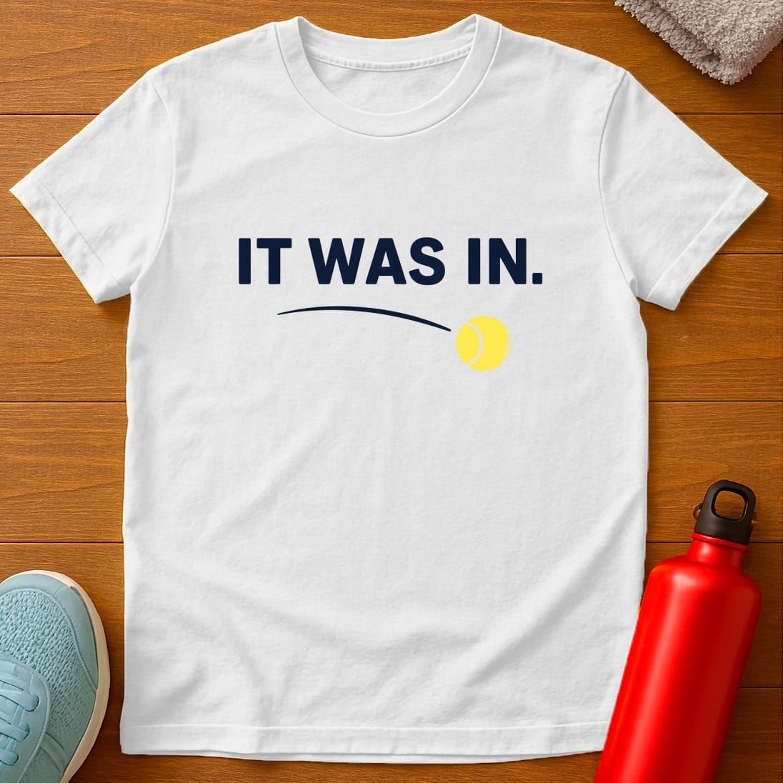 Ball In T-Shirt