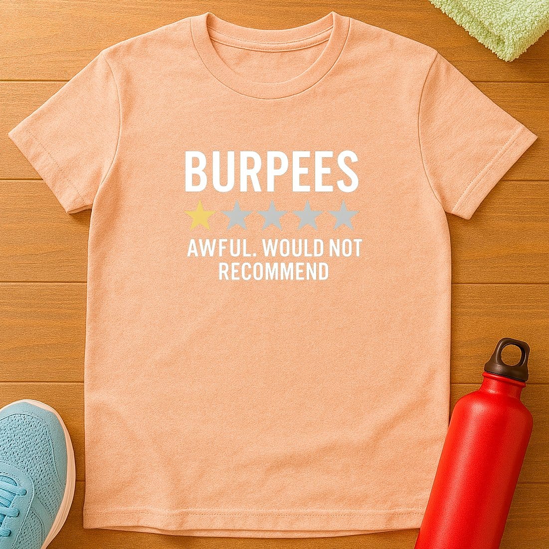 Burpees 1 Star T-Shirt