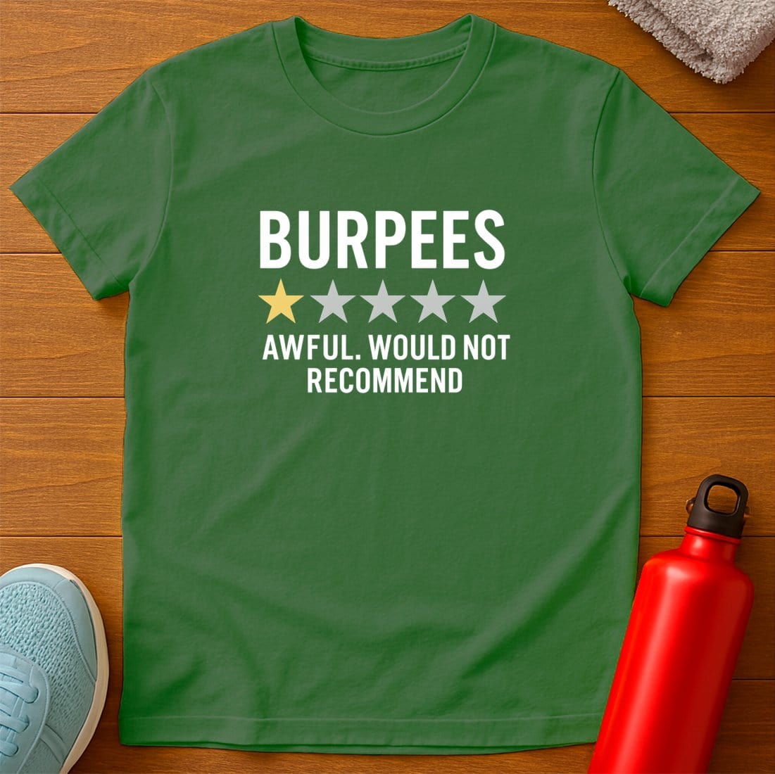 Burpees 1 Star T-Shirt