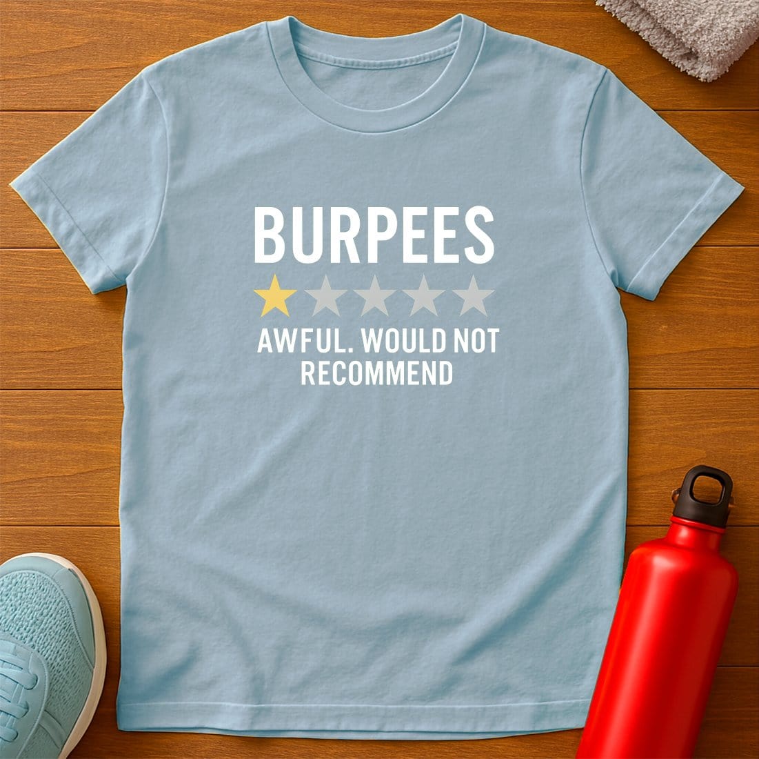 Burpees 1 Star T-Shirt