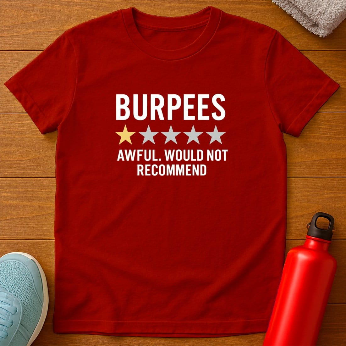 Burpees 1 Star T-Shirt