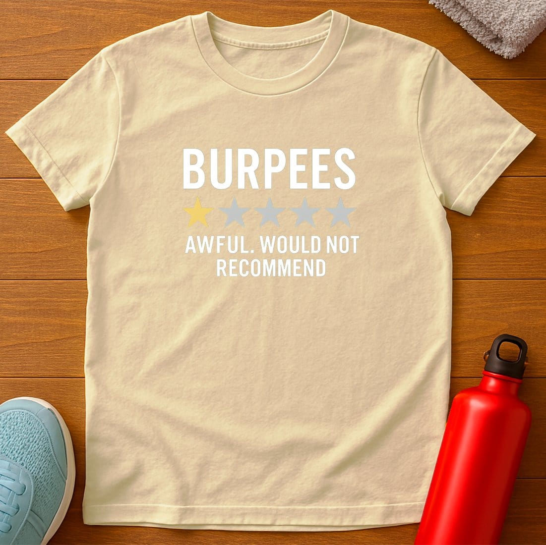 Burpees 1 Star T-Shirt