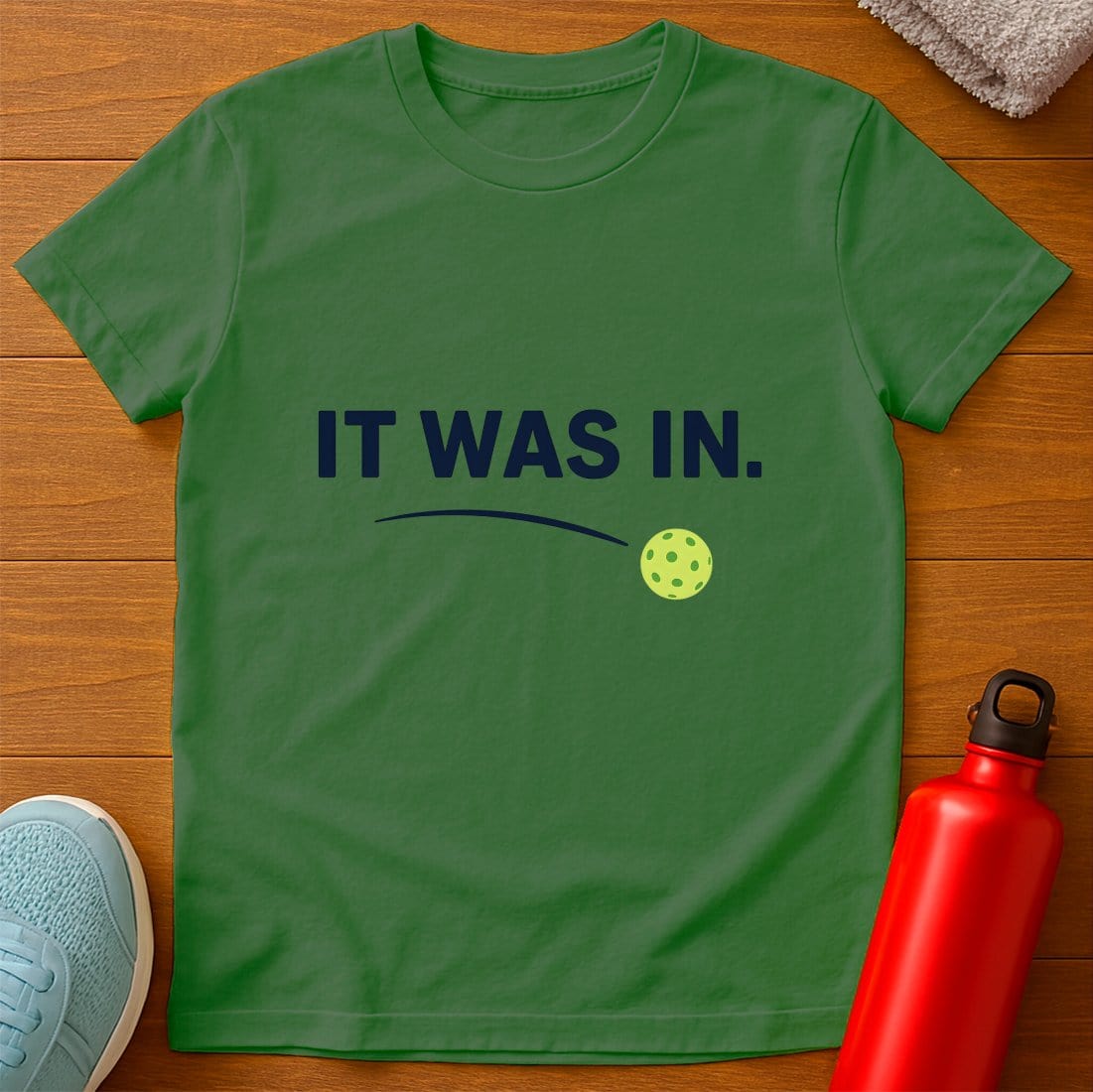 Pickleball In T-Shirt
