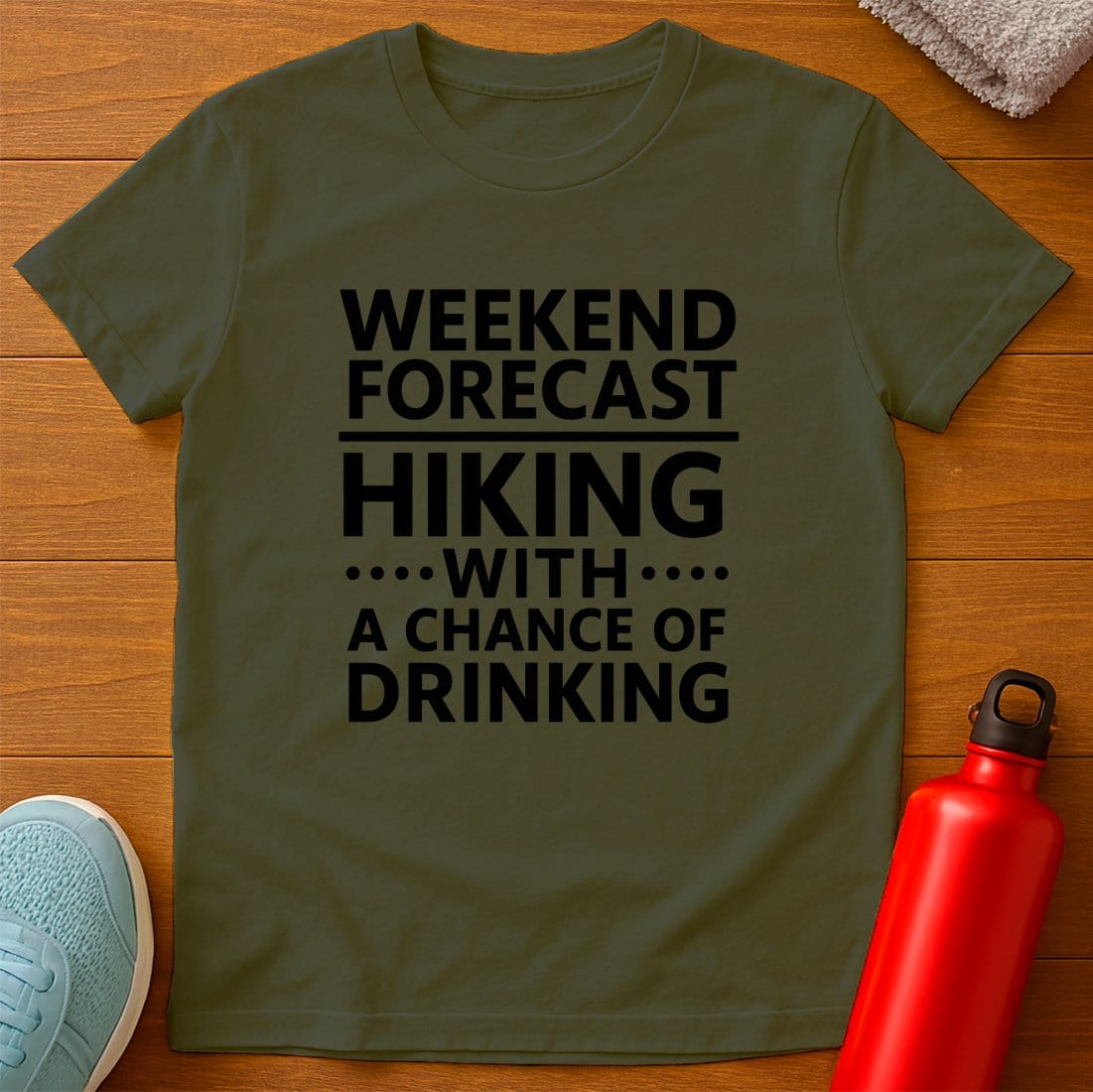 Forecast Hiking & Drinking T-Shirt