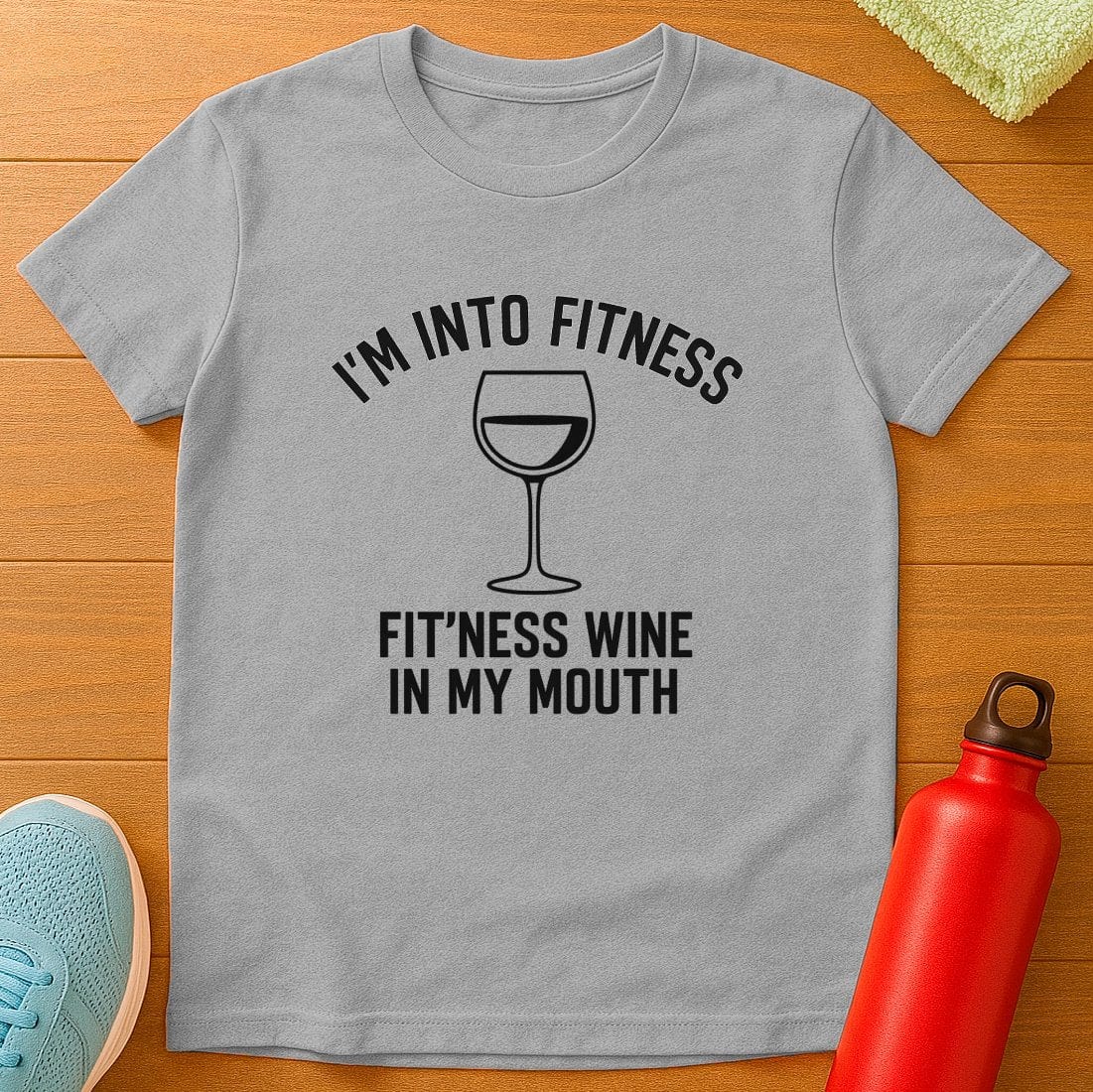 Fitness Wine T-Shirt