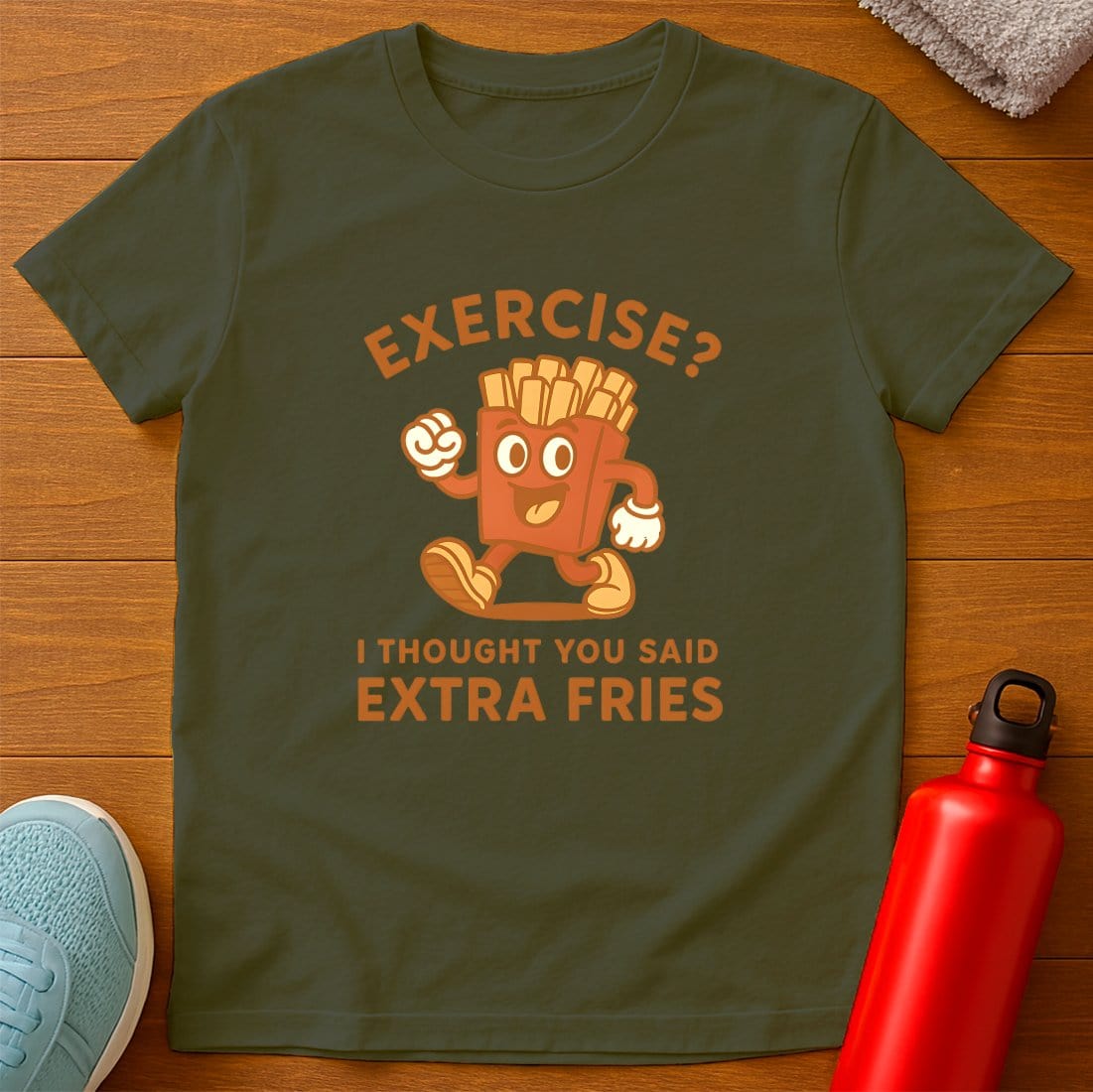 Exercise Fries T-Shirt