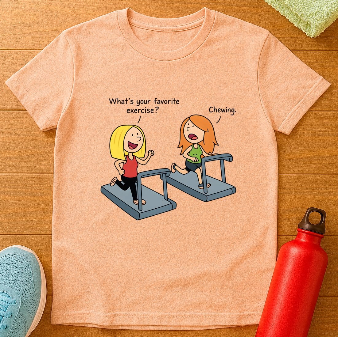 Chewing Exercise T-Shirt