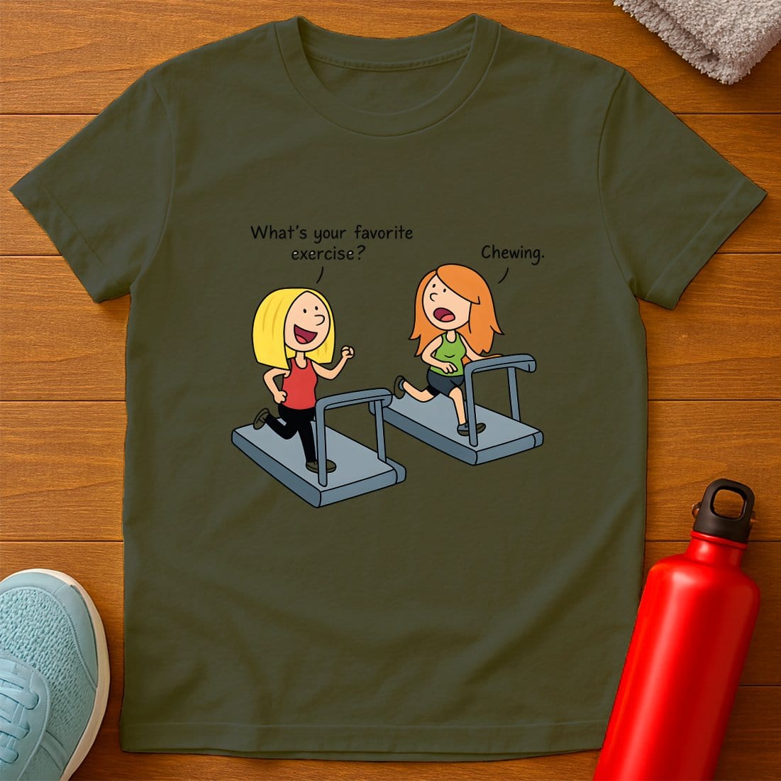 Chewing Exercise T-Shirt