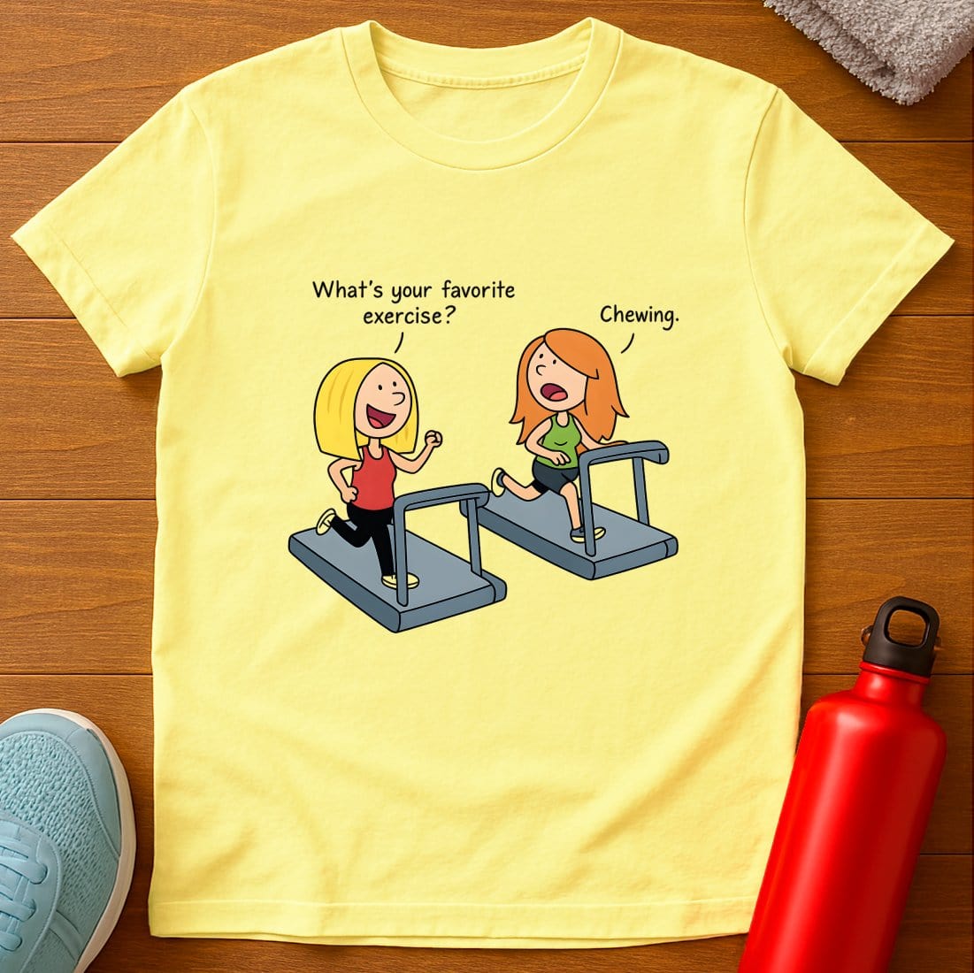 Chewing Exercise T-Shirt