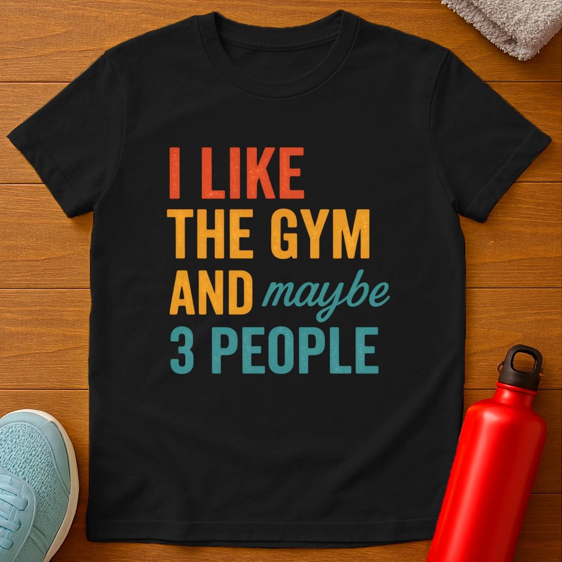 Gym & 3 People T-Shirt