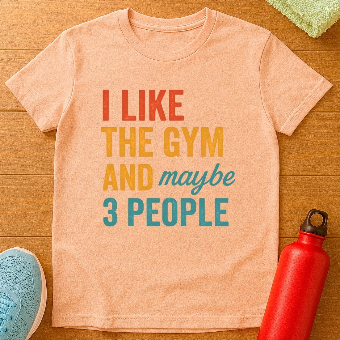 Gym & 3 People T-Shirt