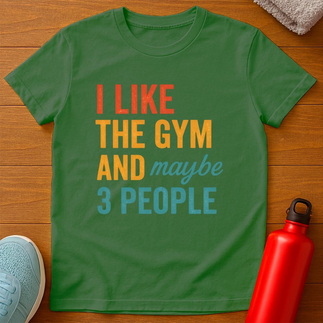 Gym & 3 People T-Shirt