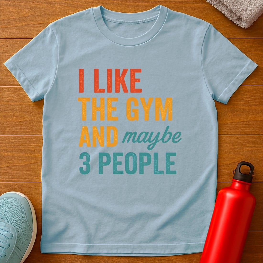 Gym & 3 People T-Shirt