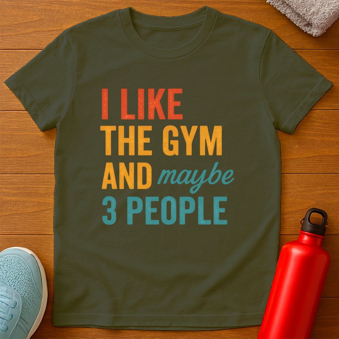 Gym & 3 People T-Shirt
