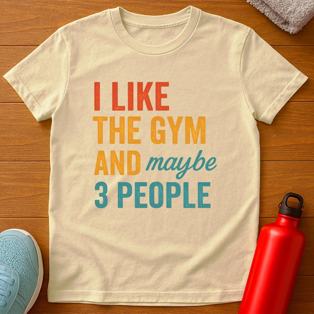 Gym & 3 People T-Shirt