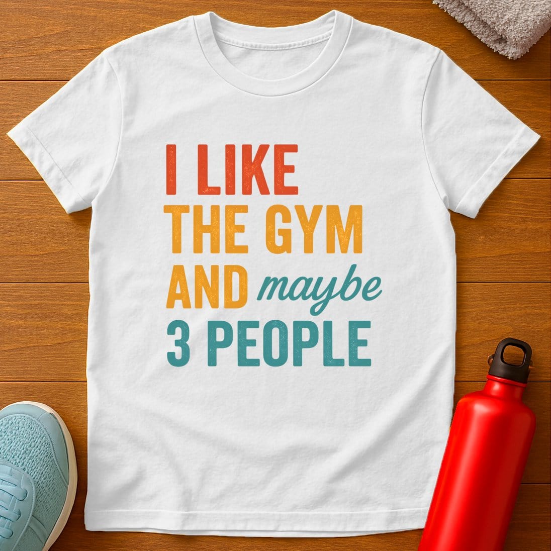 Gym & 3 People T-Shirt