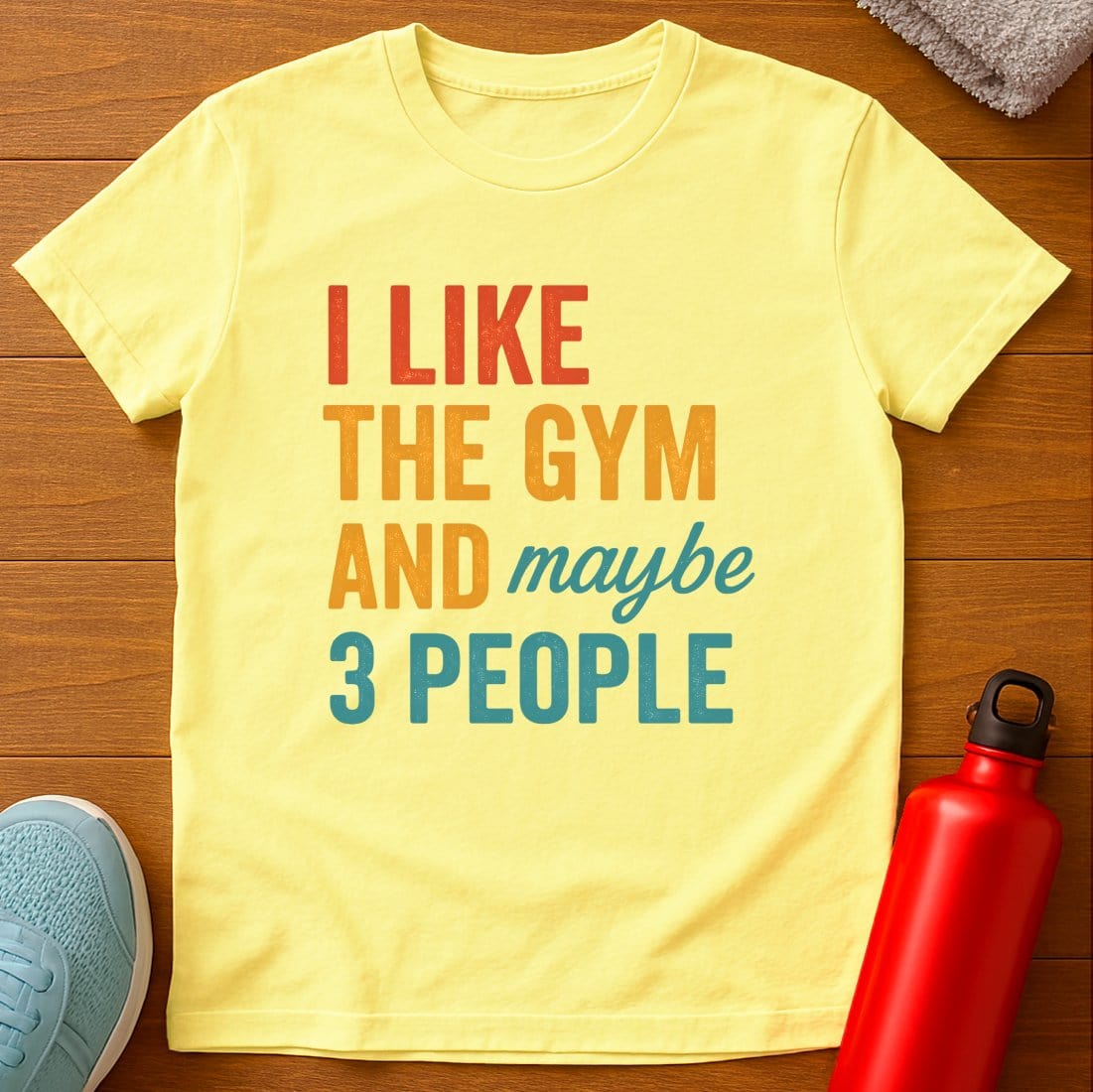 Gym & 3 People T-Shirt