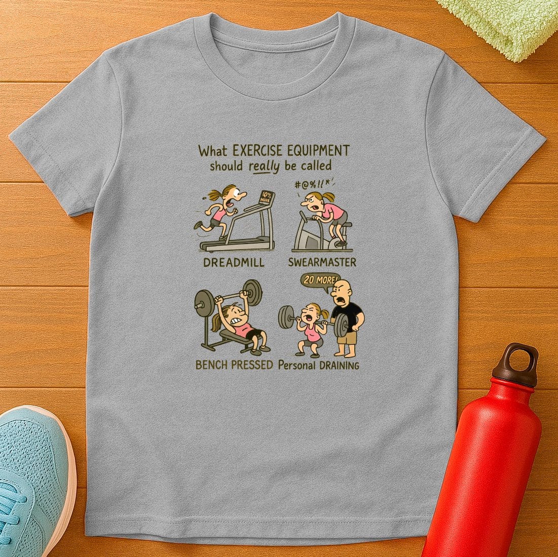 Exercise Equipment T-Shirt