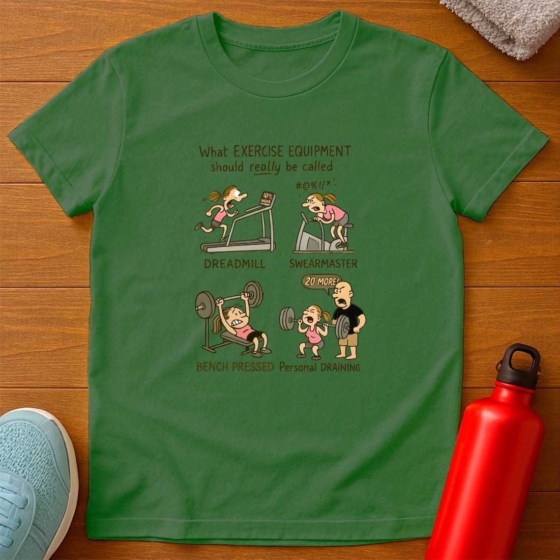 Exercise Equipment T-Shirt