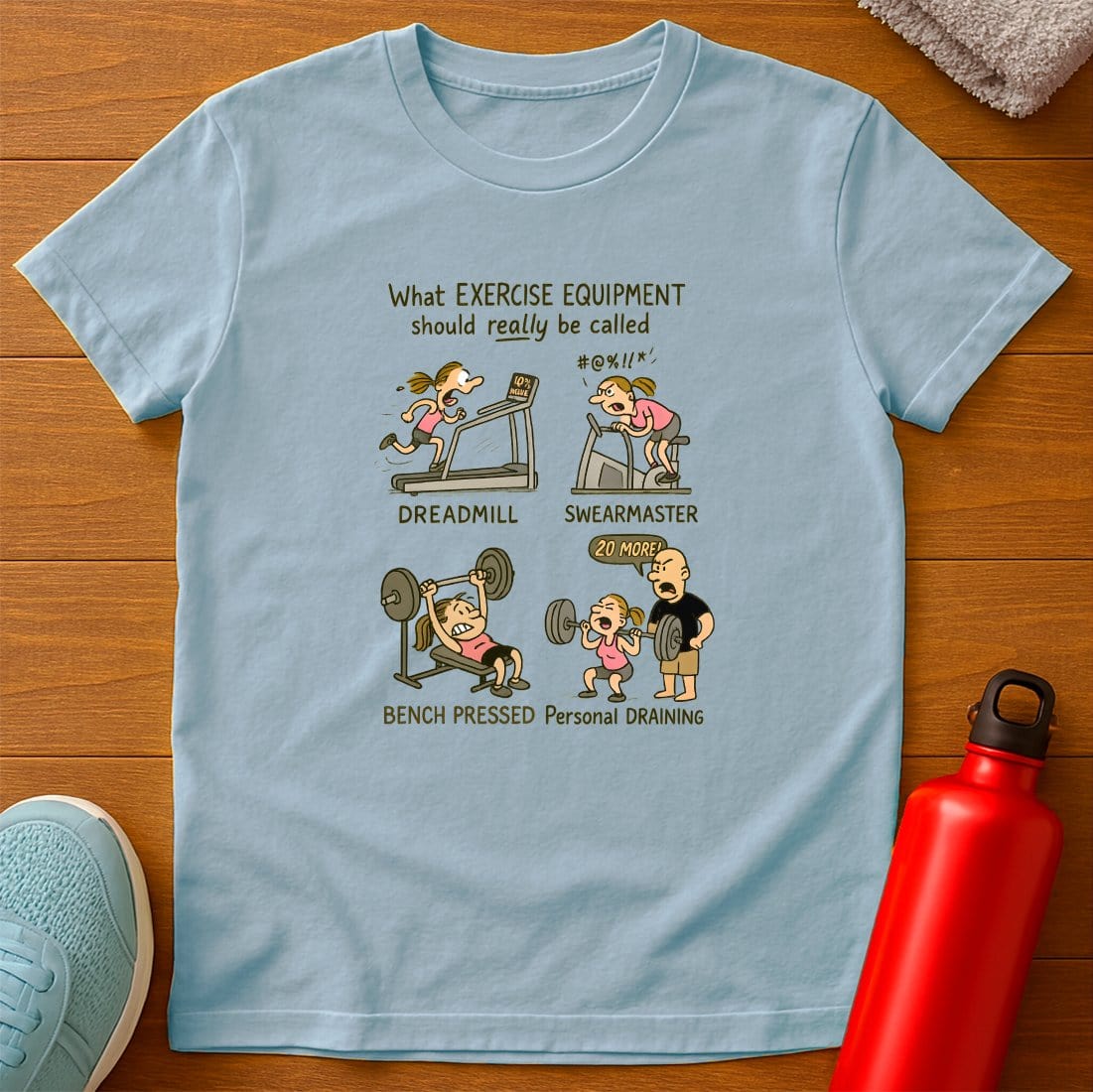 Exercise Equipment T-Shirt
