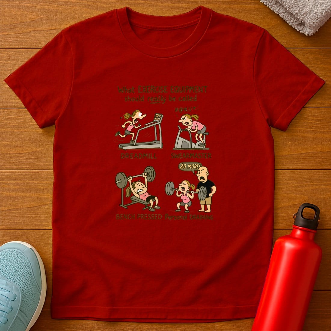 Exercise Equipment T-Shirt