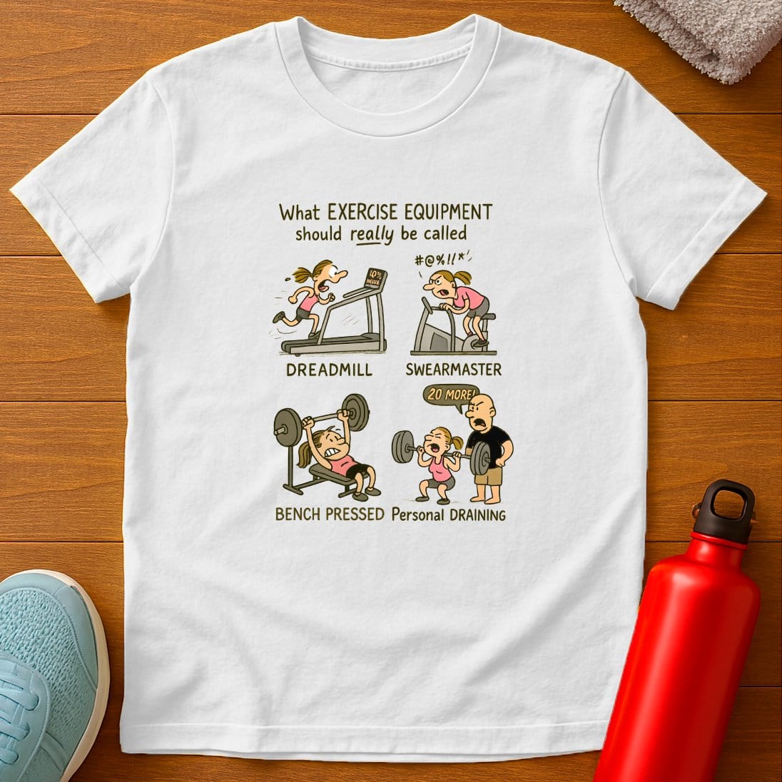 Exercise Equipment T-Shirt