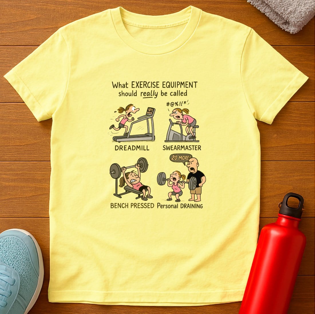 Exercise Equipment T-Shirt