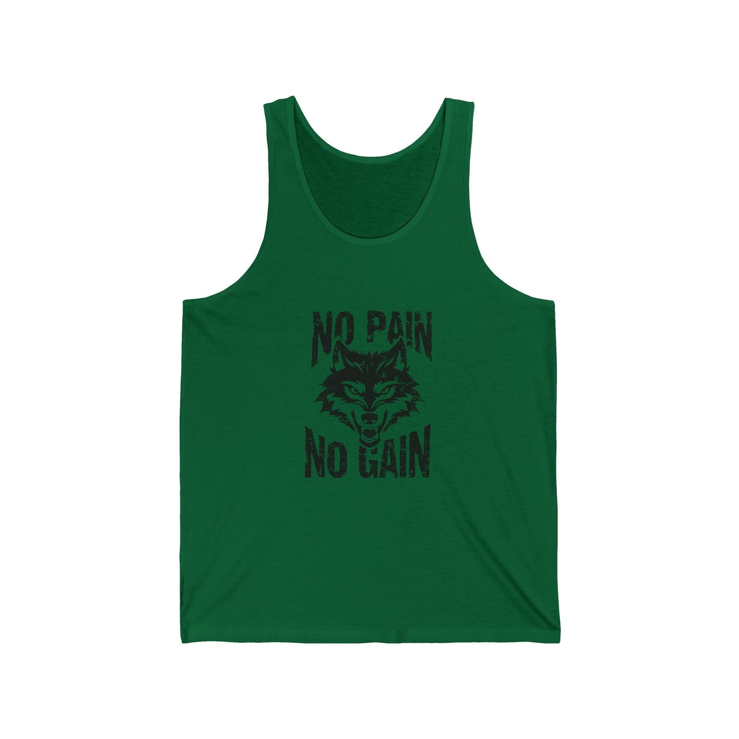 Pain Gain Wolf Tank Top